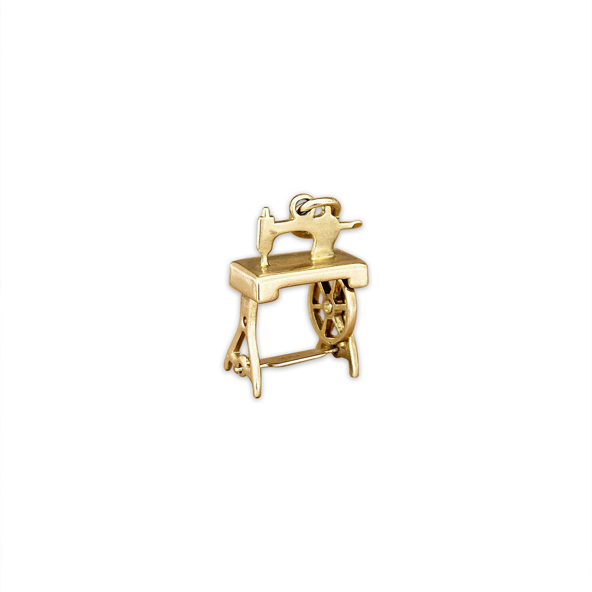 Vintage Sewing Machine Charm by Fewer Finer