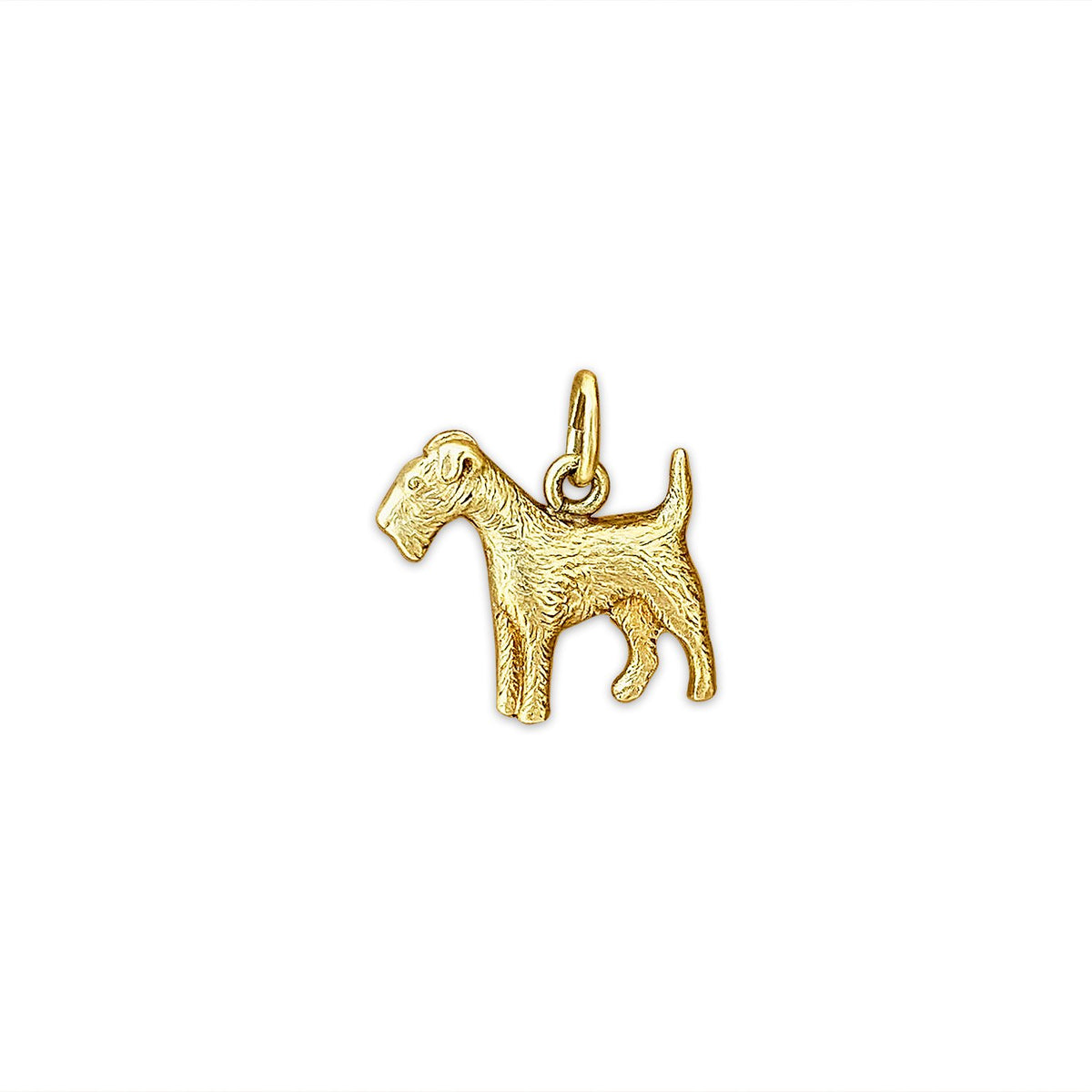 Vintage Terrier Dog Charm by Fewer Finer