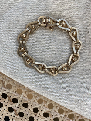 SOLD Vintage Chunky Link Bracelet
