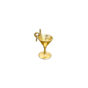 Vintage Martini Glass Charm by Fewer Finer