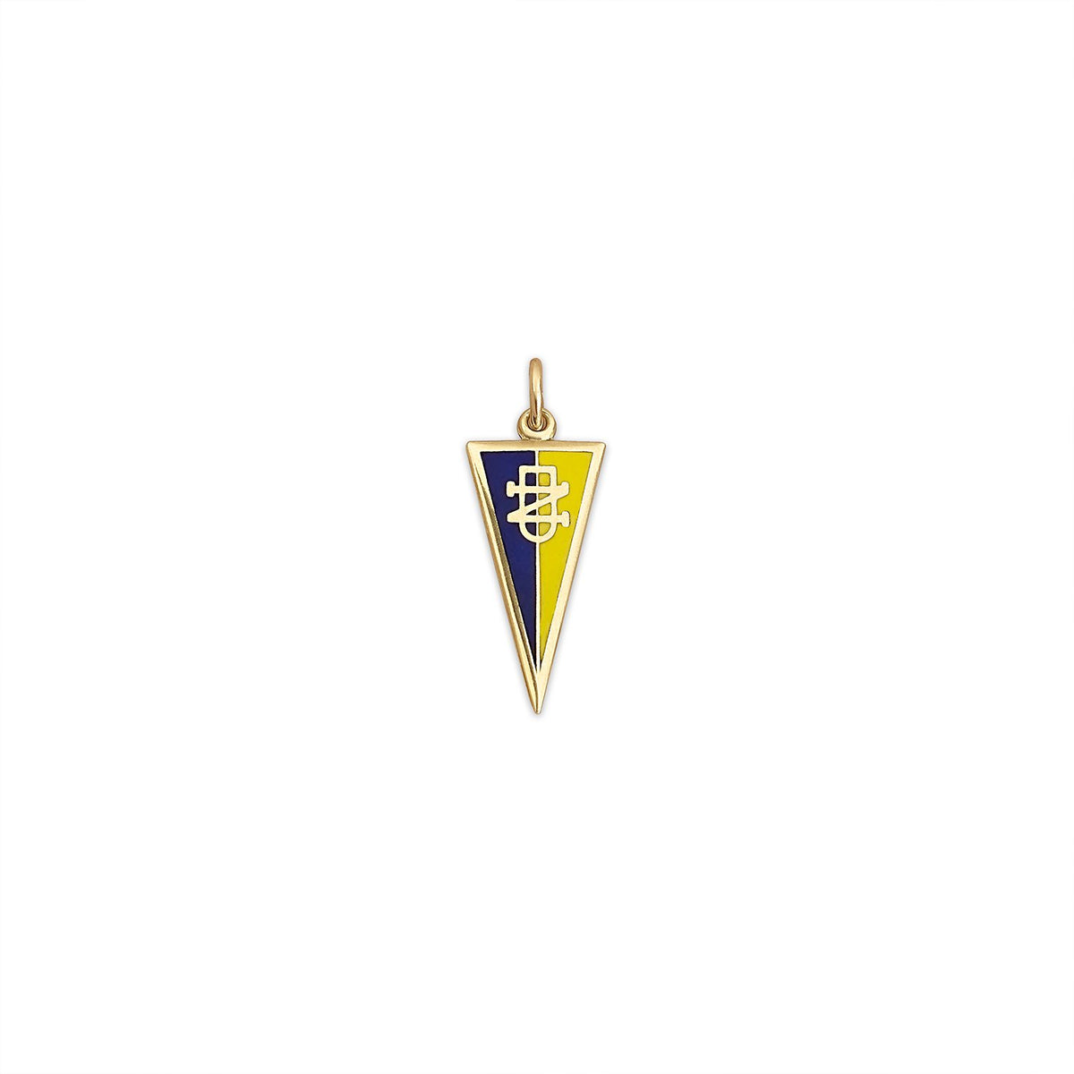 SOLD Vintage Notre Dame Flag Charm