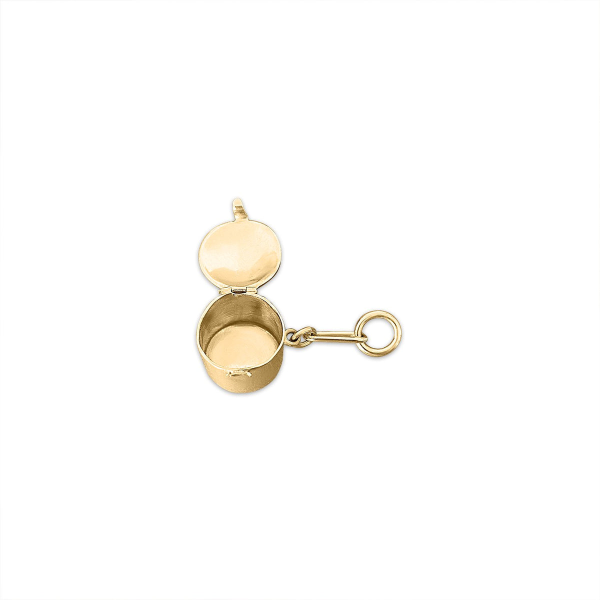 Open Vintage Aspirin Pill Box Charm 