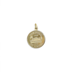 Vintage Collier County Historical Society Charm for Women