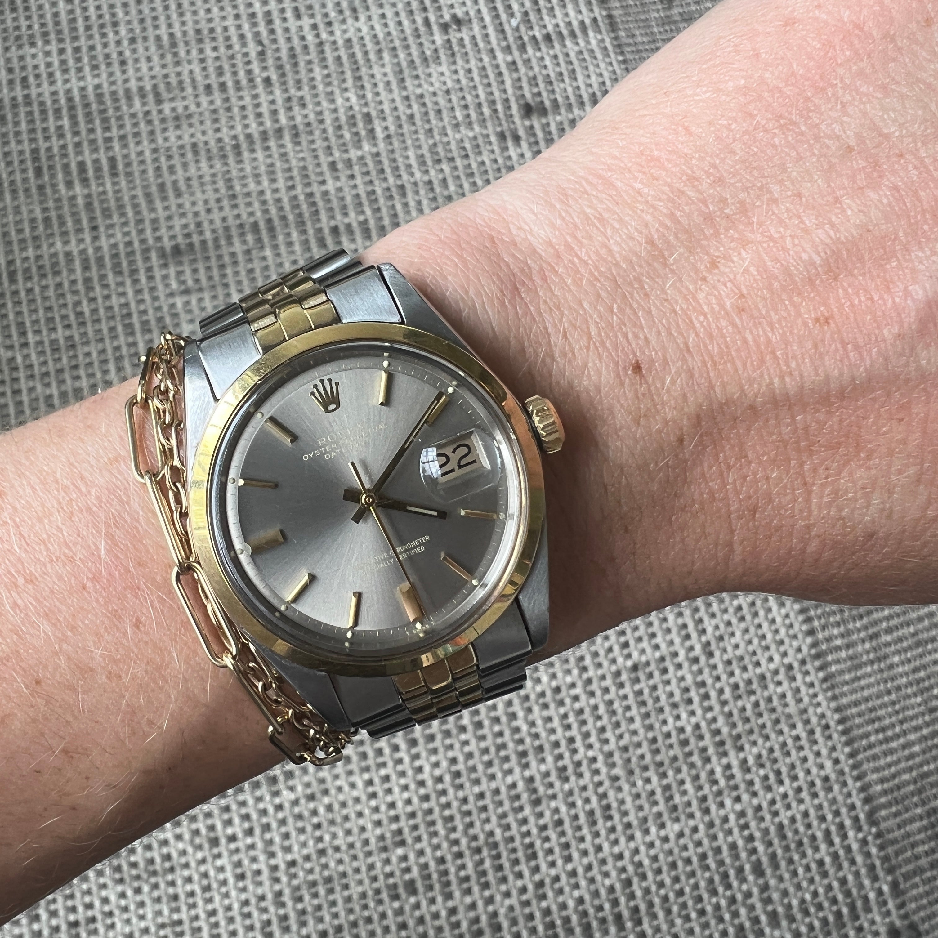 Wrist Vintage Two Tone Rolex Datejust Rolex Datejust 41 Two-Tone