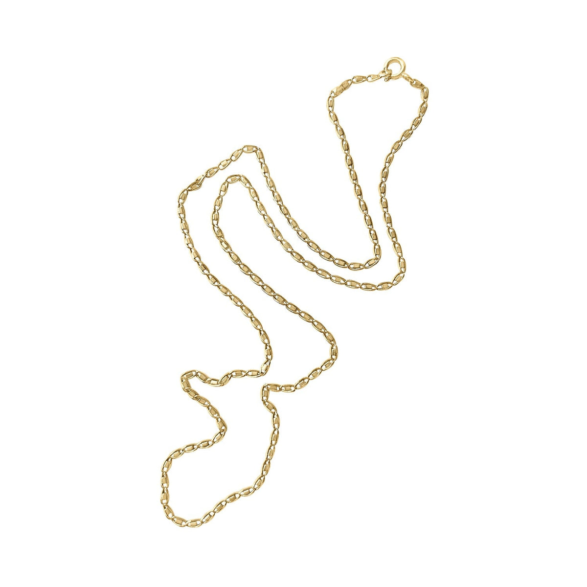 Vintage 18K Flat Chain