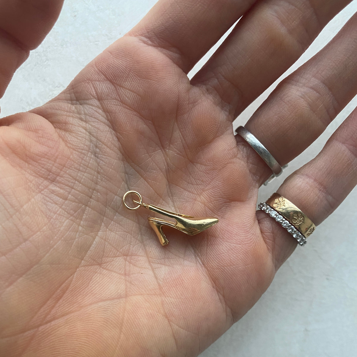SOLD Vintage High Heel Charm