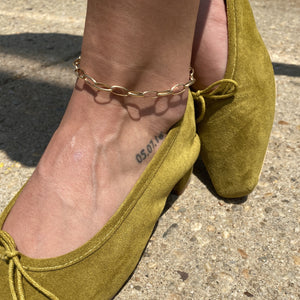 SOLD Vintage Link Anklet