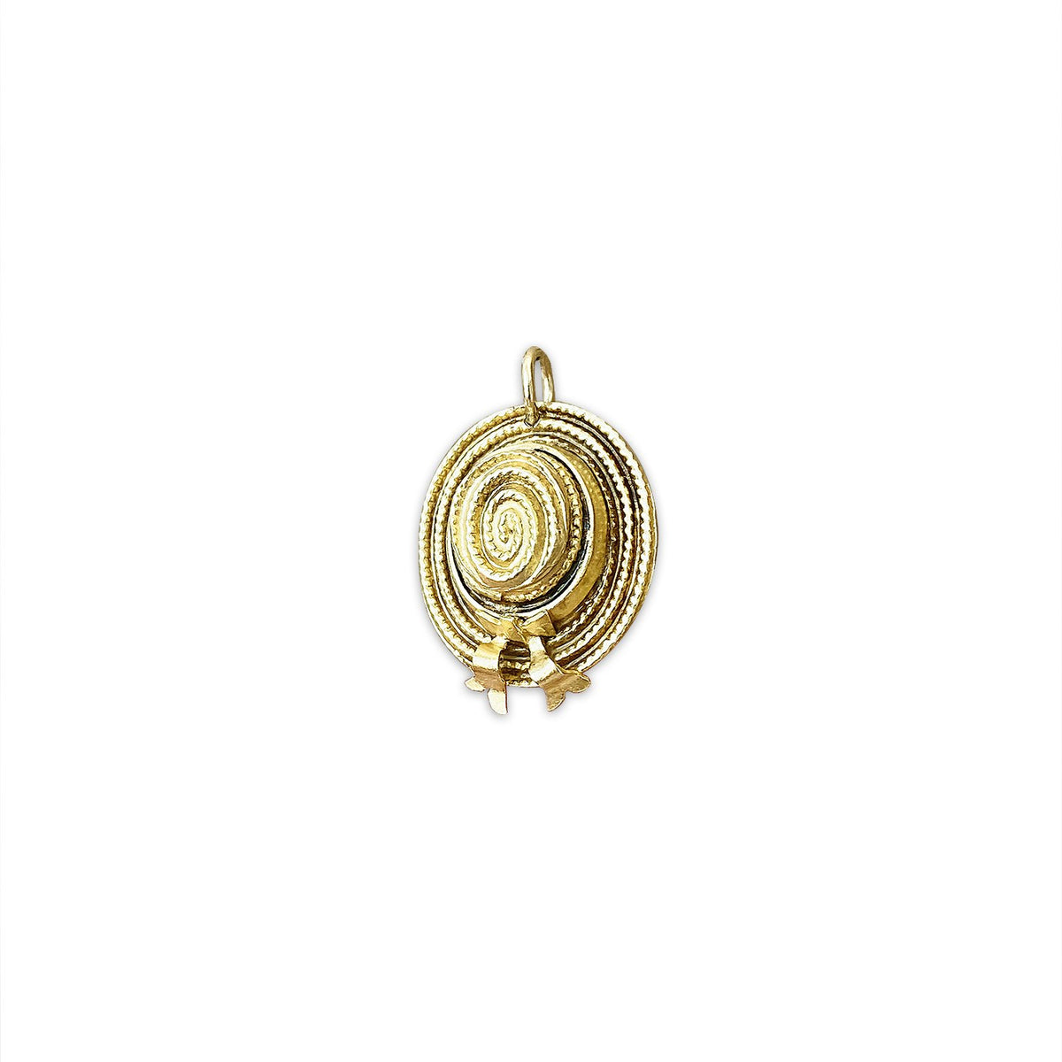 SOLD Vintage Ladies Straw Hat Charm