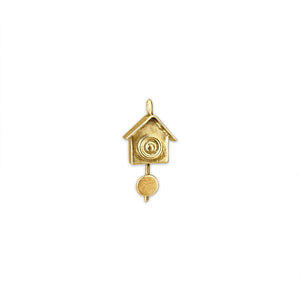 Vintage Cuckoo Clock Charm by Fewer Finer