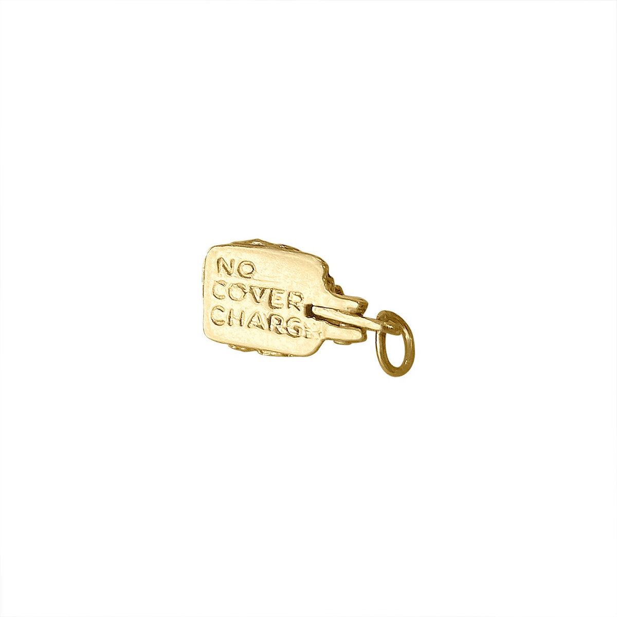SOLD Vintage "No Cover Charge" Charm