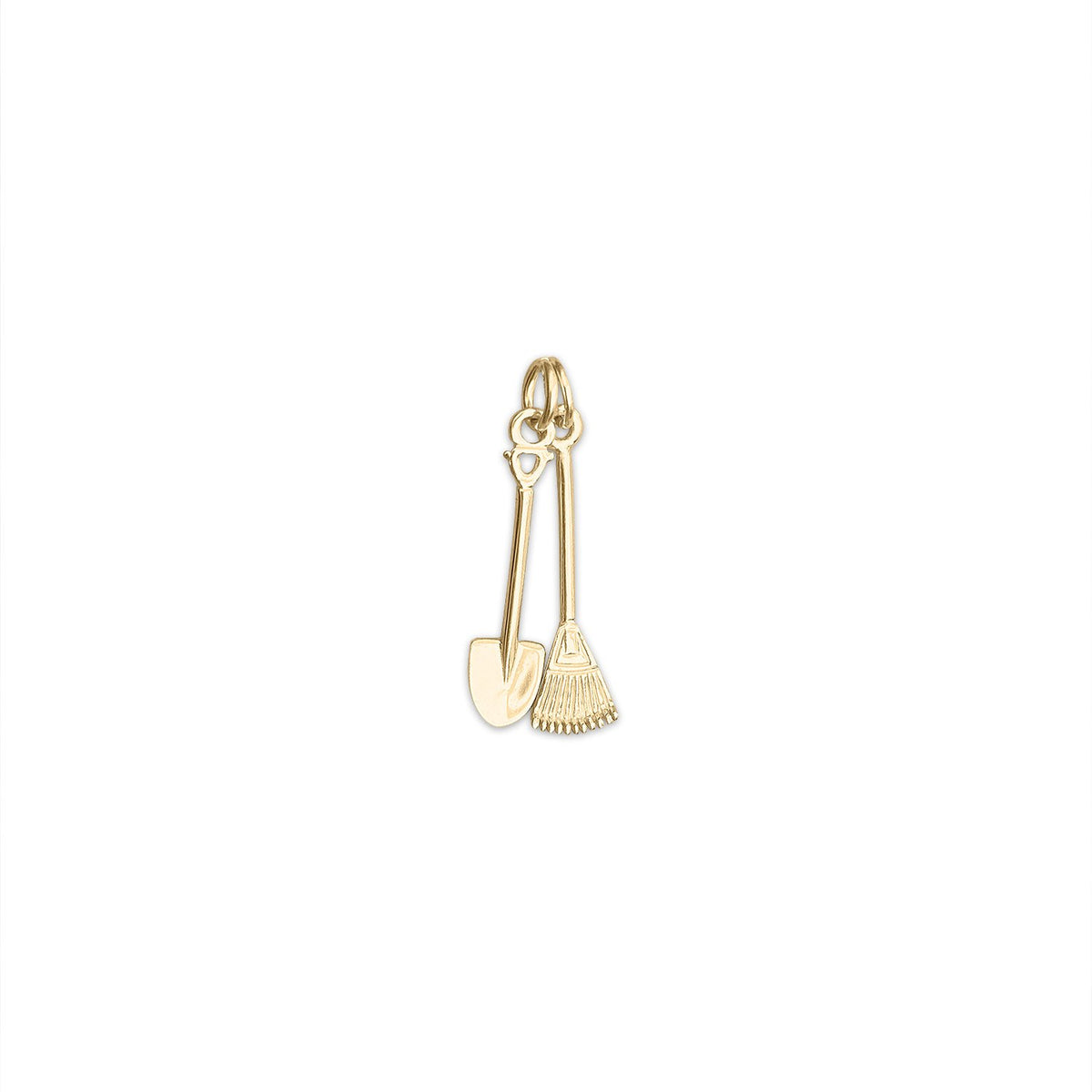 SOLD Vintage Garden Rake Charm