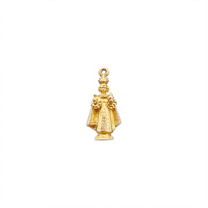 Vintage Santo Niño Relic Charm by Fewer Finer