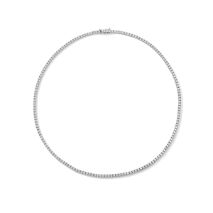 white gold tennis necklace 