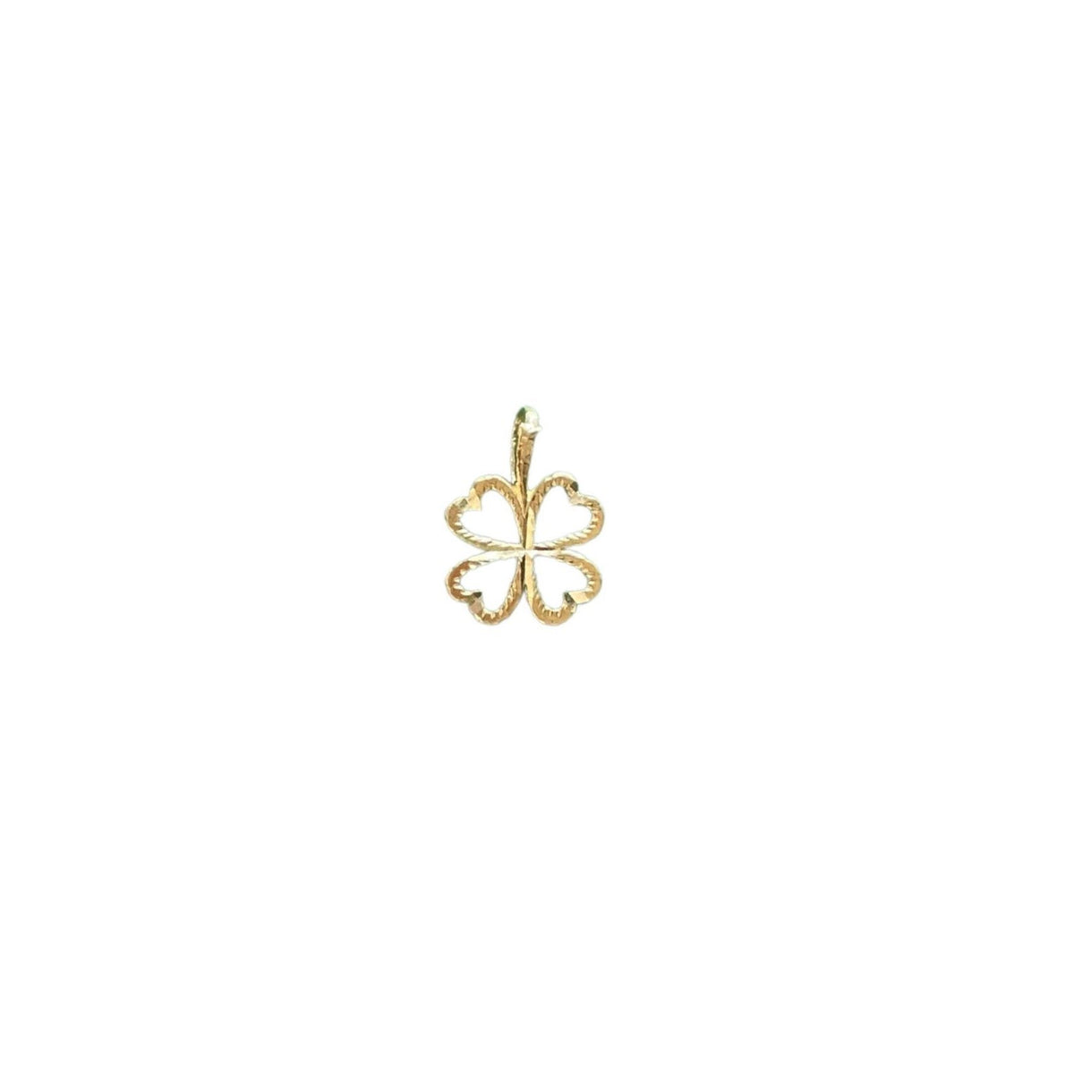 SOLD Vintage Four Leaf Clover Charm