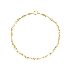 vintage gold chain bracelet 