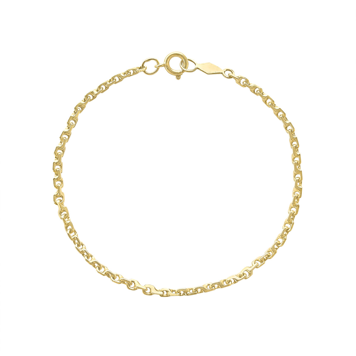 SOLD Vintage Knife Edge Link Chain