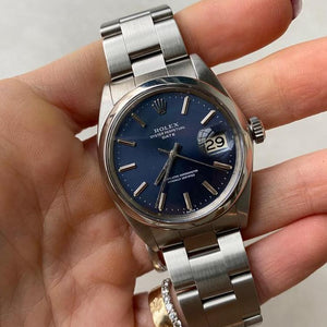SOLD Vintage Rolex Oyster Perpetual Date Steel Watch