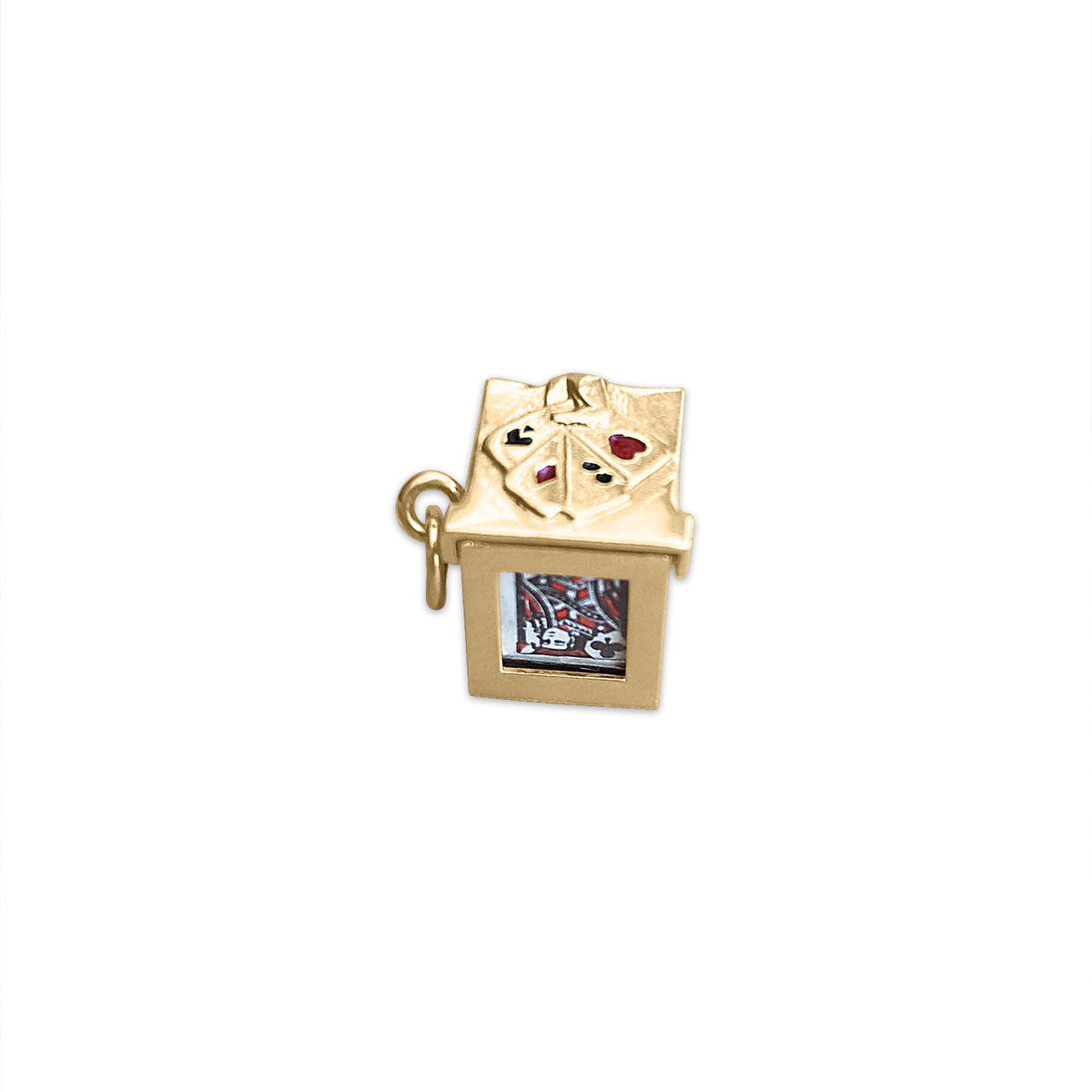SOLD Vintage Deck of Cards Charm