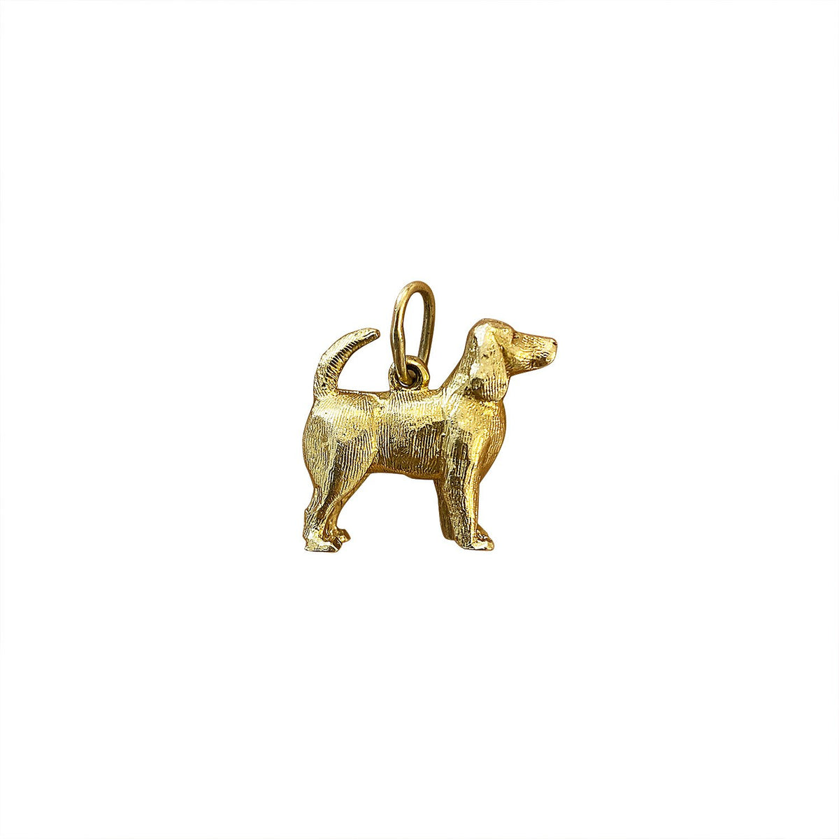 SOLD Vintage Dog / Good Boy Charm