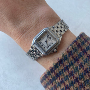 SOLD Vintage Cartier Panthère 22mm Steel Watch