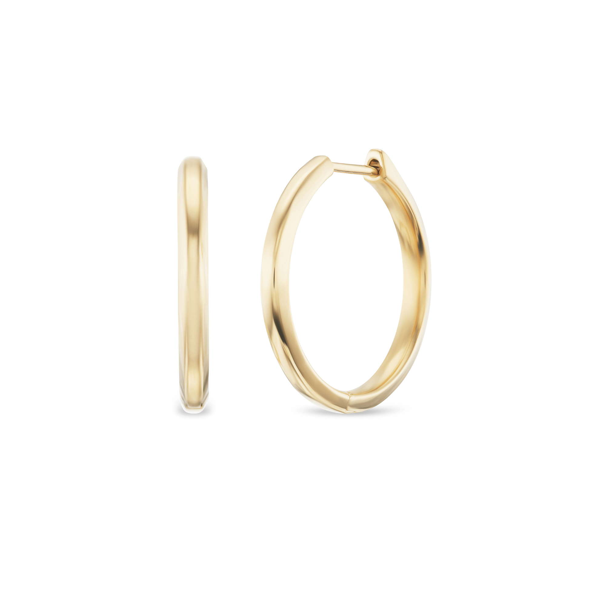 14k gold hoop earrings