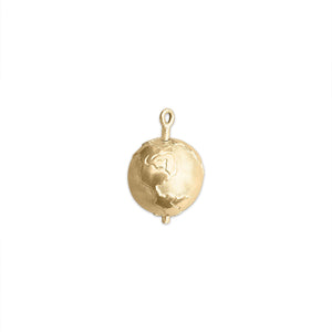 Vintage Spinning Globe Charm by Fewer Finer