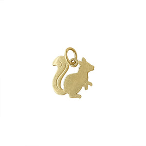 Vintage Squirrel Charm by Fewer Finer