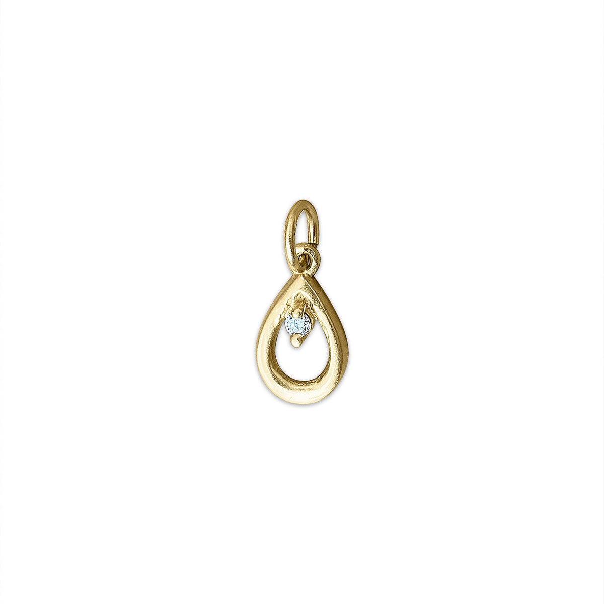 SOLD Vintage Diamond Drop Charm