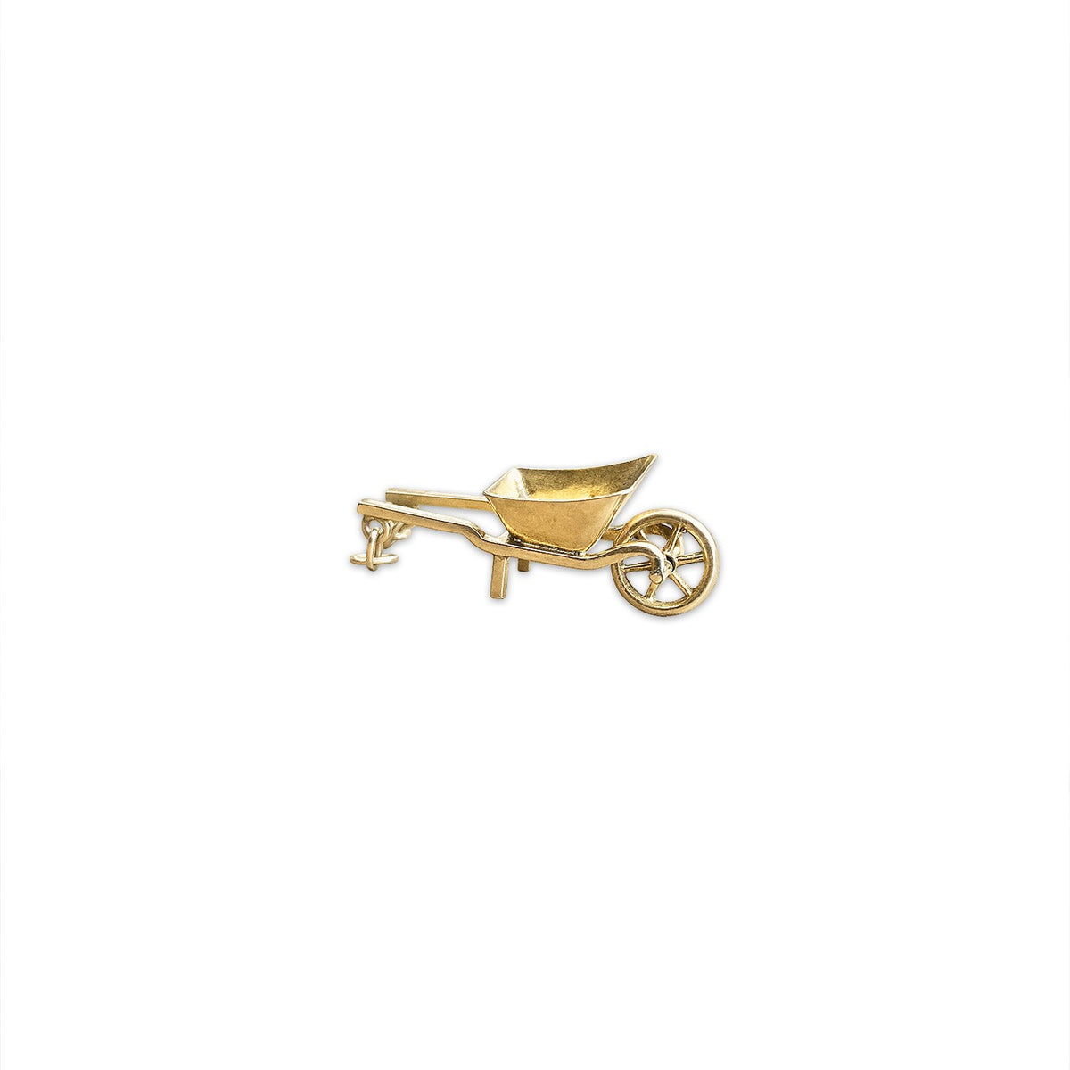 Vintage Wheelbarrow Charm by Fewer Finer